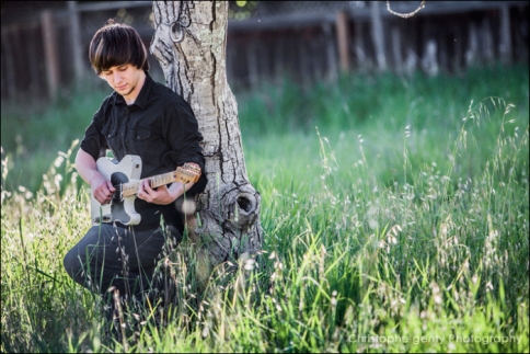 Napa Guitar player Mucisian Chad Blower - Christophe Genty Photography