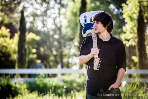 Napa Guitar player Mucisian Chad Blower - Christophe Genty Photography