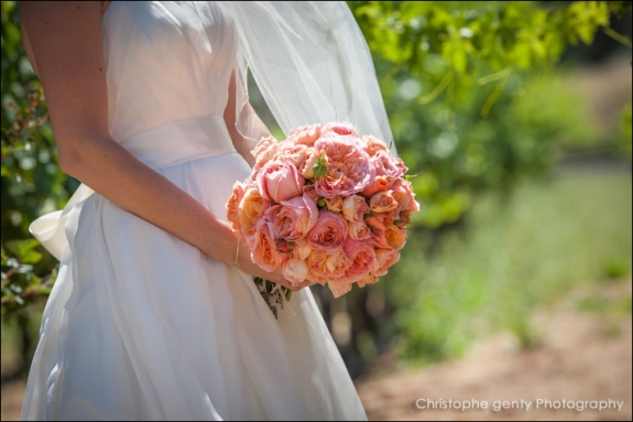 Wedding photography at Brix in Napa CA - Emily & Cory + Baby Madison