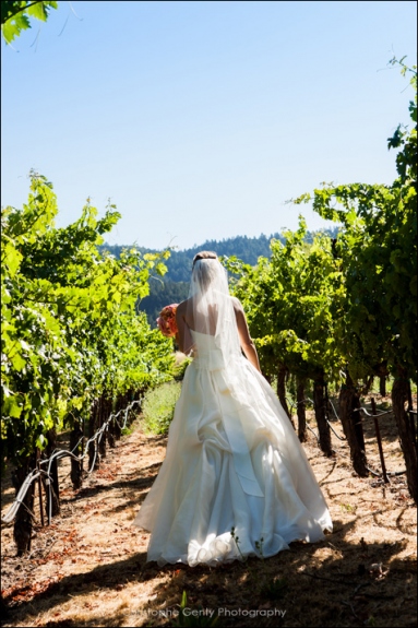 Wedding photography at Brix in Napa CA - Emily & Cory + Baby Madison