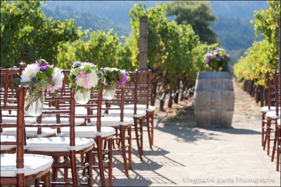 Napa Wedding Photography at Brix Restaurant in Napa - Karine & Ted