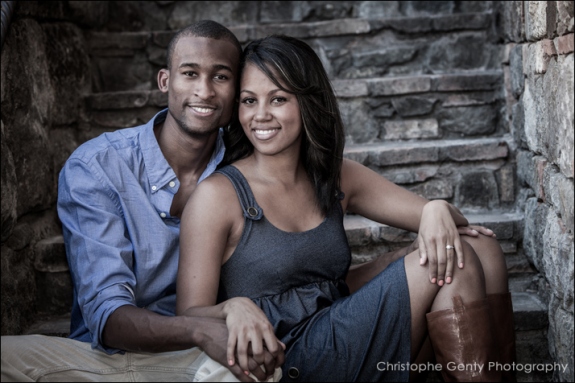 Engagement photography at the Castle Di Amorosa