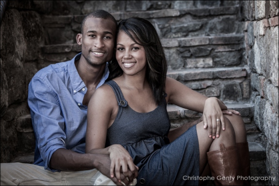 Engagement photography at the Castle Di Amorosa