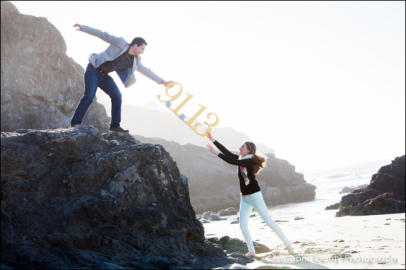 Save the Date Engagement photography