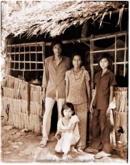 family in the MekongDelta - Vietnam, 2002