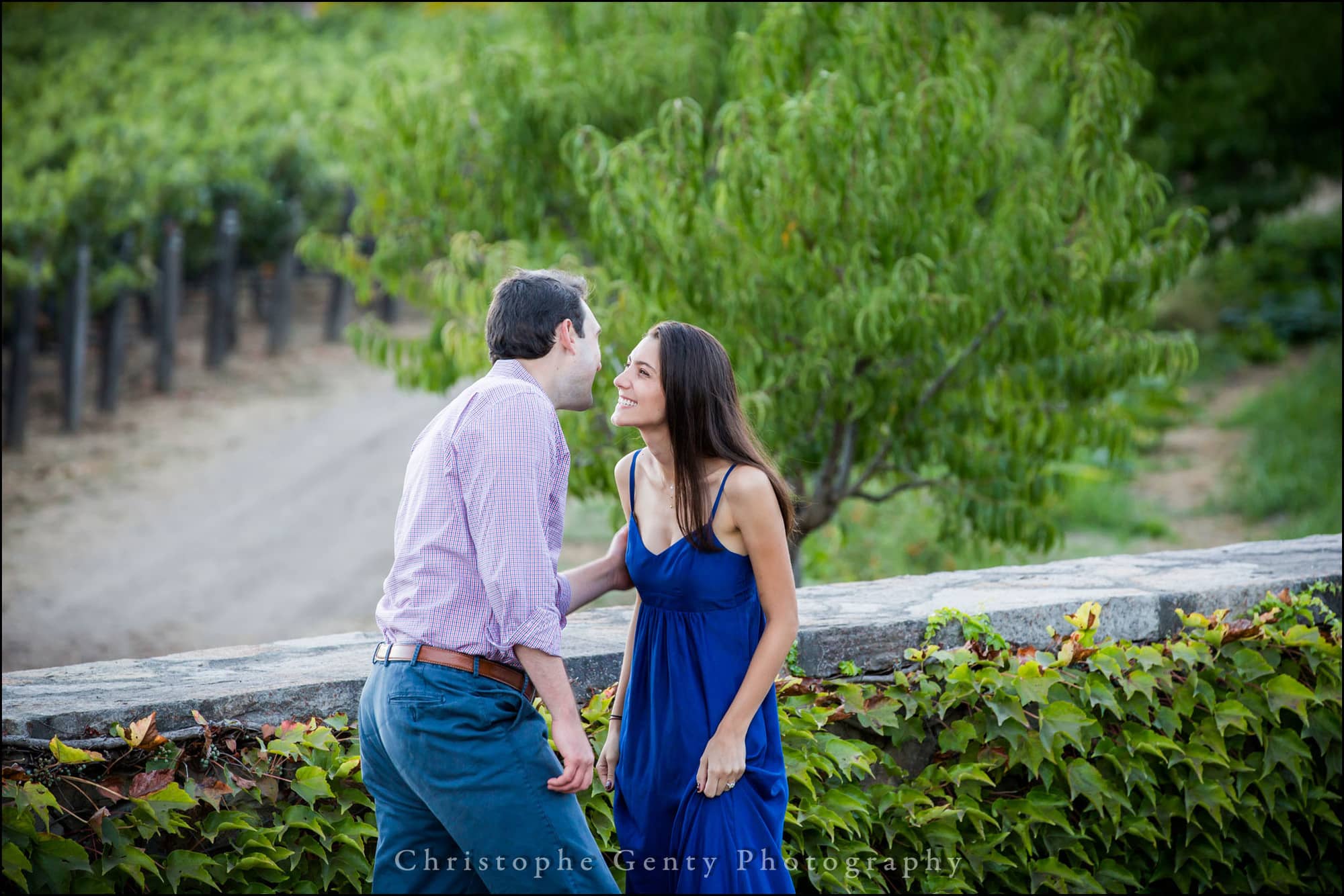 Marriage Proposal Photography in the Napa Valley Amizetta Winery