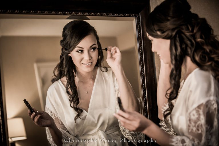 Murrieta's Well wedding photography in Livermore - bride getting ready