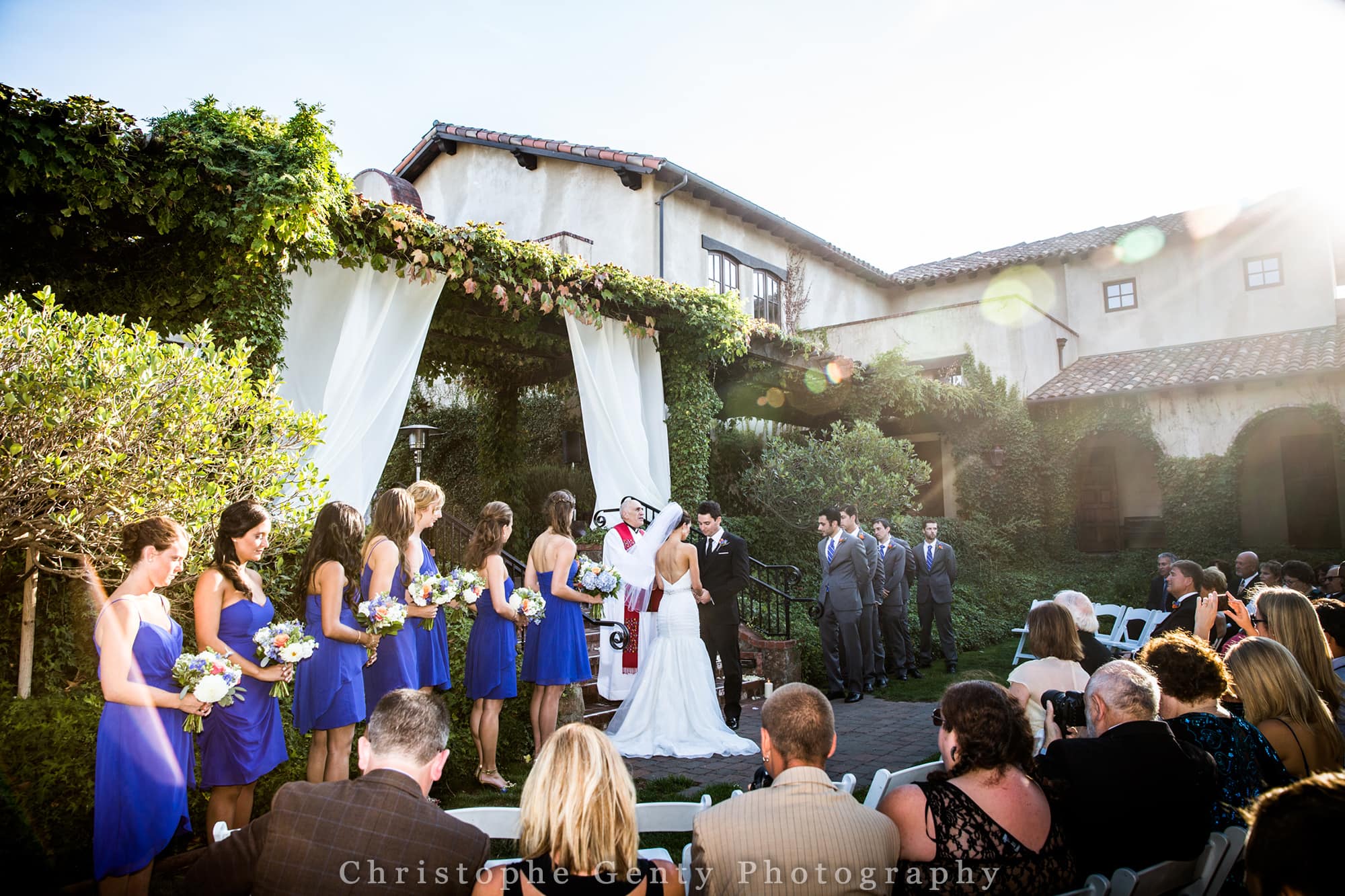 Wedding Photography at the Sonoma Mission Inn golf Club, Sonoma CA