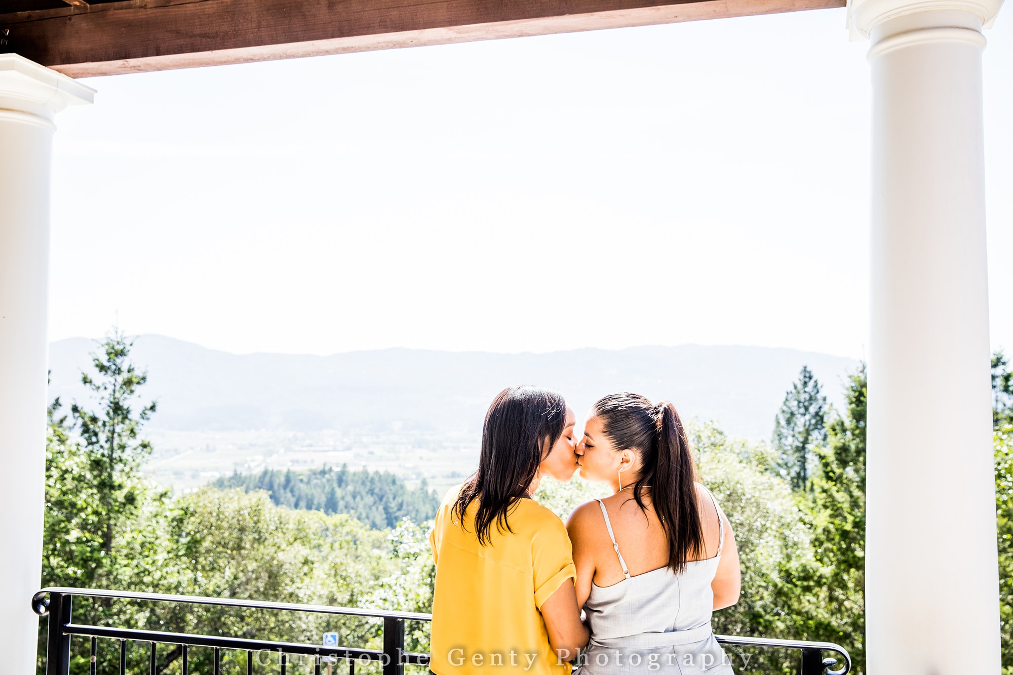 Marriage Proposal Photography in The Napa Valley - Hall Rutherford